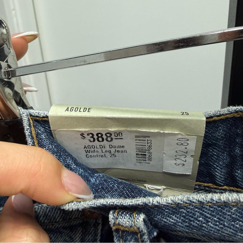 AGOLDE Dame Wide Leg Jean Control, 25,30,31 - Picture 3 of 5